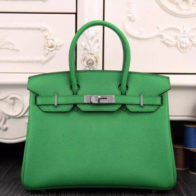 Hermes Birkin 30cm 35cm Bag In Bamboo Epsom Leather QY00124