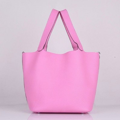 Hermes Picotin Lock Bag In Pink Leather QY01978