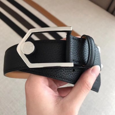 Replica Hot Hermes Black Licol 40 MM Reversible Leather Belt QY01315