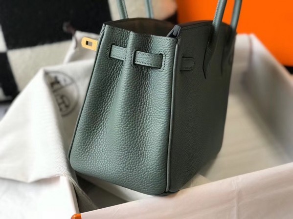 HERMES 凯莉Kelly Danse mini 杏仁绿CC63 Vert Amande  原厂Evercolor-壹号工坊_YHMode_HERMES中国官网