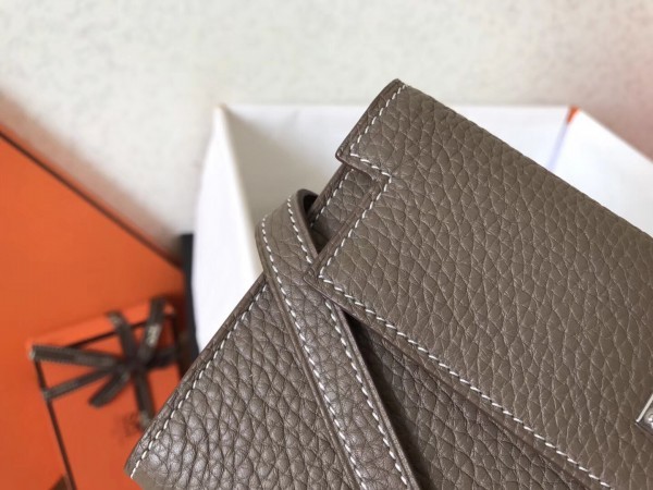 Best Quality Hermes Dogon Combine Wallet In Black Leather QY00277