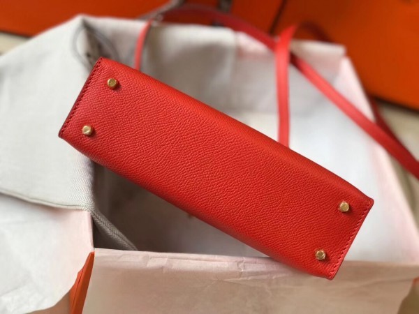 Hermes Pochette Kellymini Rouge Casaque – Bags Blogger