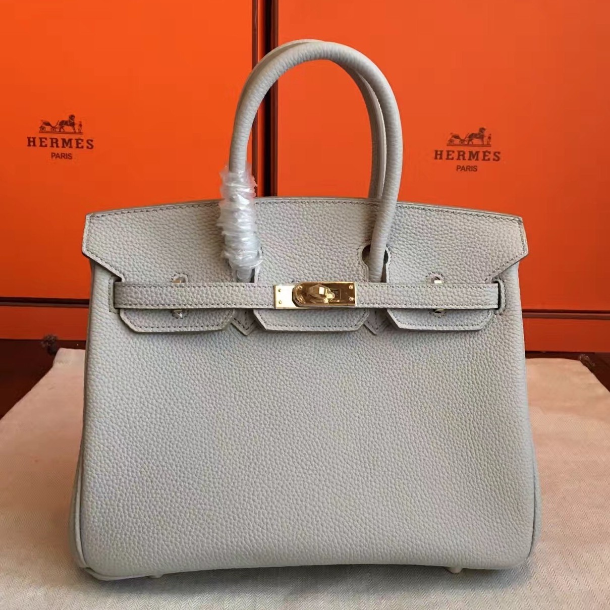 Original Hermès Birkin Sac-Bijou Painting – ZAK BAGS ©️