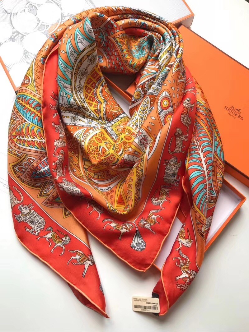 Faux hermes scarf