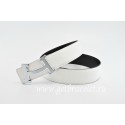 Fake Hermes Reversible Belt White/Black Fashion H Togo Calfskin With 18k Silver Buckle QY00774