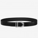 Fashion Imitation Hermes Etrier Buckle Belt &amp; Black Clemence 32 MM Strap QY00595