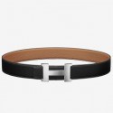 First-class Quality Hermes Constance Belt Buckle & Brown Clemence 32 MM Strap QY00864