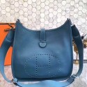 Hermes Blue Jean Evelyne III PM Messenger Bag QY00223