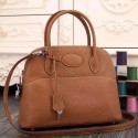 Hermes Bolide Tote Bag In Brown Leather QY02392