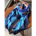 Hermes Caban Les tresors d'un Artiste Silk Scarf QY01594