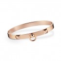 Hermes Collier de Chien Bracelet Pink Gold QY02275