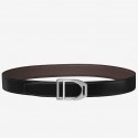 Hermes Etrier Buckle Belt &amp; Chocolate Clemence 32 MM Strap QY02032