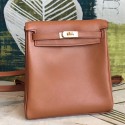 Hermes Gold Swift Kelly Ado PM Backpack QY00257