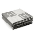 Hermes Grey Avalon Blanket QY02354