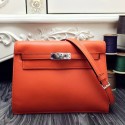 Hermes Kelly Danse Bag In Orange Swift Leather QY01248