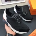 Hermes Men Noir Miles Sneakers QY02290