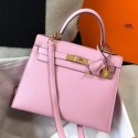 Hermes Pink Epsom Kelly 32cm Sellier Handbag QY00037
