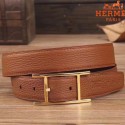 Hermes Quentin 32 MM Brown Reversible Belt QY00152