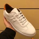 Hermes Quicker Sneaker In White Leather QY02278