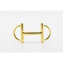 Hermes Reversible Belt 18K Gold Anchor Chain Buckle QY01610