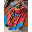 Hermes Rose Red Couvertures Nouvelles 140 cm Scarf QY01401