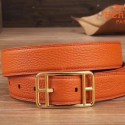 Imitation Hermes Orange Cape Cod 32 Reversible Belt QY01703