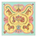 Replica AAA Hermes Soufre Paperoles Silk Twill Scarf QY01431