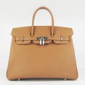 Replica Hermes Birkin 30cm 35cm Bag In Brown Togo Leather QY00117