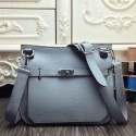 Replica Hermes Blue Lin Large Jypsiere 34cm Bag QY00050