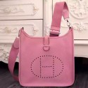 Replica Hermes Pink Evelyne III PM Bag QY00908