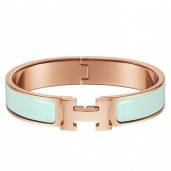 AAA 1:1 Hermes Aqua Enamel Clic H PM Bracelet QY00324