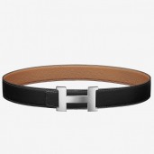 First-class Quality Hermes Constance Belt Buckle & Brown Clemence 38 MM Strap QY00864