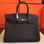 Hermes Cafe Clemence Birkin 35cm Handmade Bag QY01653