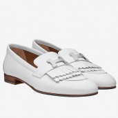 Hermes Royal Loafers In White Calfskin QY02210