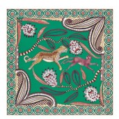 Hermes Vert Savana Dance Shawl QY01740