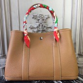 Replica Luxury Hermes Garden Party 30cm TPM Brown Handbag QY00872
