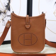 Copy Hermes Brown Evelyne II TPM Messenger Bag QY01275