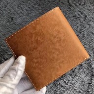 Hermes Brown MC2 Copernic Compact Wallet QY00524