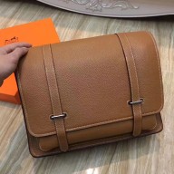 Hermes Brown Steve 35 Messenger Bag QY00768