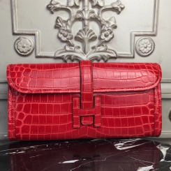 Replica Hermes Jige Elan 29 Clutch In Gold Swift Calfskin