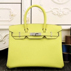 Replica Hermes Birkin 30cm 35cm Bag In Crevette Clemence Leather Fake At  Cheap Price