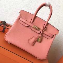 Hermes Crevette Clemence Birkin 25cm Handmade Bag QY01815