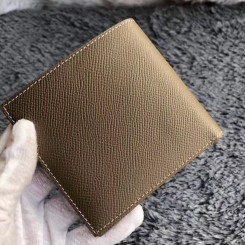 Replica Hermes Dogon Wallet In Malachite Leather Fake At Cheap Price