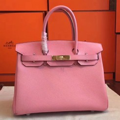 Fake Hermes Birkin 30cm 35cm Bag In Orange Crocodile Leather Replica  Wholesale