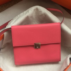 Hermes Clic Wallet on Strap Chevre Mysore 16 at 1stDibs  hermes pink color  chart, clic 16 wallet hermes, hermes clic 16 wallet