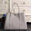 Best 1:1 Hermes Medium Garden Party 36cm Tote In White Leather QY01195