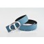 Best 1:1 Hermes Reversible Belt Blue/Black Anchor Chain Togo Calfskin With 18k Silver Buckle QY02126