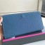 Best Hermes Blue Jean Azap Zipped Wallet QY01517