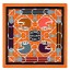Best Imitation Hermes Orange Tatersale Cashmere Shawl 140 QY02231