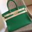 Best Quality Hermes Bamboo Clemence Birkin 35cm Handmade Bag QY01208
